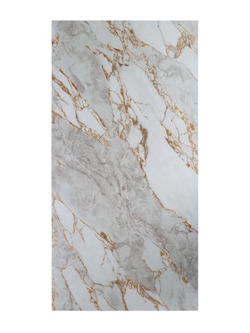 Гибкий мрамор «Секвойя золото», 1200×600 мм, цвет серый/бронзовый