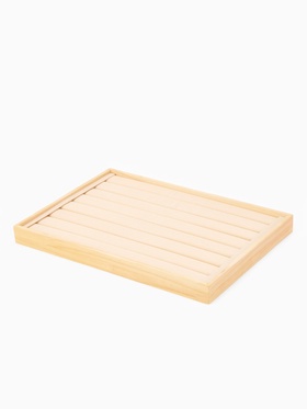 {{photo.Alt || photo.Description || 'УЦЕНКА Подставка для украшений 7 полос, 35×24×3 см, бежевая'}}