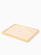 УЦЕНКА Подставка для украшений 7 полос, 35×24×3 см, бежевая - Фото 2