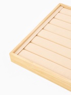 УЦЕНКА Подставка для украшений 7 полос, 35×24×3 см, бежевая - Фото 3