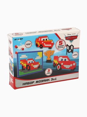 {{photo.Alt || photo.Description || 'УЦЕНКА Набор мозаик 3 в 1, Аквамозаика, Термомозаика и ЕВА, Тачки'}}