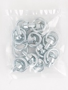 Вертлюг с кольцом, средний (длина 7.5 см, ширина 3.5 см) 10 шт. (10 шт) - фото 809289316