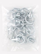 Вертлюг большой со скобой (длина-9 см, ширина-4.5 см) 10 шт. (комплект 10 шт) - фото 59414515 Вертлюг большой со скобой (длина-9 см, ширина-4.5 см) 10 шт. (комплект 10 шт) - фото 59414515