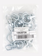 Вертлюг большой со скобой (длина-9 см, ширина-4.5 см) 10 шт. (комплект 10 шт) - фото 59414516 Вертлюг большой со скобой (длина-9 см, ширина-4.5 см) 10 шт. (комплект 10 шт) - фото 59414516