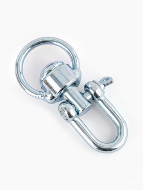 Вертлюг со скобой, малый (длина-6 см, ширина-3 см), 10 шт. (комплект 10 шт)