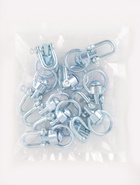 Вертлюг со скобой, малый (длина-6 см, ширина-3 см) 10 шт. (комплект 10 шт) - фото 59414519 Вертлюг со скобой, малый (длина-6 см, ширина-3 см) 10 шт. (комплект 10 шт) - фото 59414519