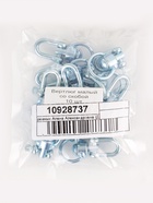 Вертлюг со скобой, малый (длина-6 см, ширина-3 см) 10 шт. (комплект 10 шт) - фото 59414520 Вертлюг со скобой, малый (длина-6 см, ширина-3 см) 10 шт. (комплект 10 шт) - фото 59414520