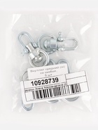 Вертлюг со скобой, средний (длина-7.5 см, ширина-3.5 см), 5 шт. 10928739