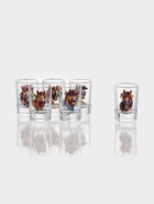 Набор стопок "Гладкий. Крейзи лошадки", 50 мл, 6 шт., стекло, прозрачный (комплект 18 шт) - фото 59847639