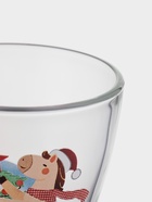 Кружка "Грация. "Лошадка – новый год ", 250 мл, стекло, прозрачная, рисунок МИКС (комплект 20 шт) - фото 59847648