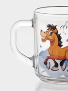 Кружка Green tea. «Лошади мечтатели», 200 мл, стекло, прозрачная, рисунок МИКС - Фото 3