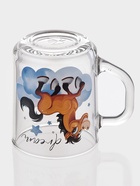 Кружка Green tea. «Лошади мечтатели», 200 мл, стекло, прозрачная, рисунок МИКС - Фото 4