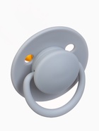 Соски-пустышки, от 6 мес., латекс, классические, в контейнере, набор из 2 шт., серый/серо-синий, M&B - Фото 11