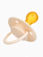 Соски-пустышки, от 6 мес., латекс, классические, в контейнере, набор из 2 шт., айвори/зелёный, M&B - Фото 2