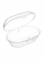 Соски-пустышки, от 0 мес., латекс, классические, в контейнере, набор из 2 шт., айвори/серо-зелёный, M&B - Фото 13