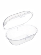 Соски-пустышки, от 0 мес., латекс, классические, в контейнере, набор из 2 шт., серо-синий/серый, M&B - Фото 9