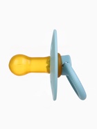 Соски-пустышки, от 0 мес., латекс, классические, в контейнере, набор из 2 шт., серо-синий/серый, M&B - Фото 4