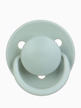 Соска-пустышка, от 6 мес., латекс, классическая, в контейнере, серо-зелёная, M&B 10884927