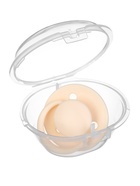 Соска-пустышка, от 6 мес., латекс, классическая, в контейнере, айвори, M&B - Фото 5