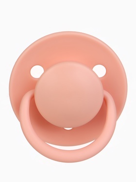 Соска-пустышка, от 6 мес., латекс, классическая, в контейнере, персиковый, M&B 10884929
