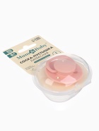 Соска-пустышка, от 6 мес., латекс, классическая, в контейнере, персиковый, M&B - Фото 1