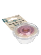 Соска-пустышка, от 0 мес., латекс, классическая, в контейнере, пыльно-розовая, M&B - Фото 1