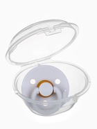 Соска-пустышка, от 0 мес., латекс, классическая, в контейнере, серый, M&B - Фото 6