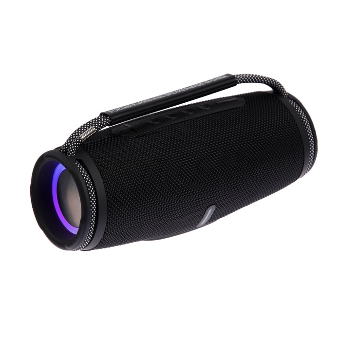 УЦЕНКА Портативная колонка l11, 10 Вт, 1200 мАч, подсветка, mirco SD, серая - Фото 1