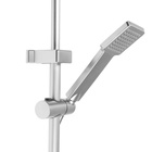 УЦЕНКА Душевая система ZEIN Z3868, смеситель, тропическая и ручная лейка, алюминий, матовая 993217 - Фото 4