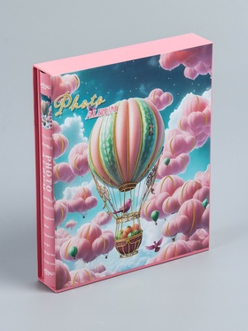 {{photo.Alt || photo.Description || 'УЦЕНКА Фотоальбом на 400 фото10×15 см«Воздушный шар и птица» в коробке тисн.золото 6×27.5×33.5 см 10'}}