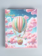 УЦЕНКА Фотоальбом на 400 фото10×15 см«Воздушный шар и птица» в коробке тисн.золото 6×27.5×33.5 см 10 10951873