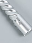 УЦЕНКА Набор свечей витых, 1.9×20 см, 6 шт., серебряный металлик - Фото 7