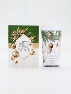 Подарочный набор новогодний, ежедневник, А6, 80 л., термостакан 250 мл «Пусть мечты сбываются» - Фото 2