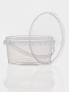 Ведро одноразовое с крышкой, 500 мл, d=12.2 см, h=6 см, пластик, прозрачное - Фото 4