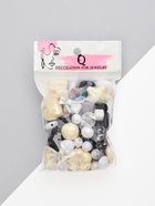 Бусины «Микс», набор 50 г, чёрно-белые - фото 59847668 Бусины «Микс», набор 50 г, чёрно-белые - фото 59847668