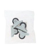 Колесо мебельное ТУНДРА, d=24 мм, h=28 мм, набор 4 шт. (комплект 2 шт) - фото 59414733 Колесо мебельное ТУНДРА, d=24 мм, h=28 мм, набор 4 шт. (комплект 2 шт) - фото 59414733