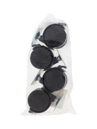 Колесо мебельное ТУНДРА, d=40 мм, на площадке 33×33 мм, с тормозом, набор 4 шт. - фото 809289577