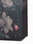 Сумка хозяйственная «Букет», без застёжки, 32×10×26 см, чёрная - Фото 5