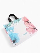 Сумка хозяйственная без застёжки, с цветочным принтом, 32×10×26 см, разноцветная - Фото 3