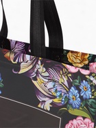 Сумка хозяйственная без застёжки, с цветочным принтом, 32?10?26 см, чёрная (комплект 2 шт) - фото 59414824 Сумка хозяйственная без застёжки, с цветочным принтом, 32?10?26 см, чёрная (комплект 2 шт) - фото 59414824