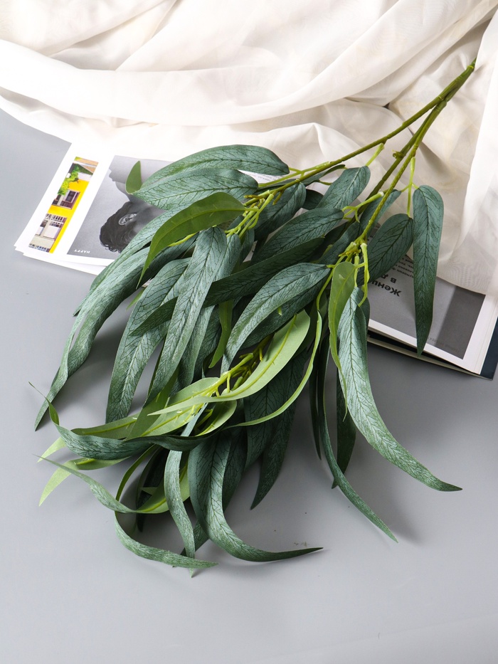 Цветы искусственные «Эвкалипт николии», h=85 см, зелёные - Фото 1