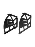 Механизм для обувницы полок CAPPIO, 3-х ярусная, до 13 мм, пластик, черный - фото 59414996