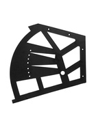 Механизм для обувницы полок CAPPIO, 3-х ярусная, до 13 мм, пластик, черный - фото 59415000