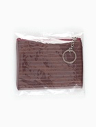 Кошелёк-монетница на молнии, однотонный, 15×0.5×11 см, бордовый - Фото 7