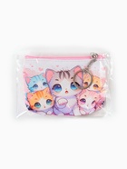 Кошелёк детский «Котейка», монетница, на молнии 10.5×2.5×8 см, с принтом, МИКС - Фото 8