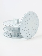 УЦЕНКА Мантоварка (позница) 12 л светлая (4 вставки) с с пласт. кнопкой - Фото 8