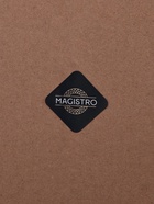 Тарелка Magistro «Риччи», d=33 см, h=2 см, с золотистой отводкой, стекло, прозрачная - фото 7539346