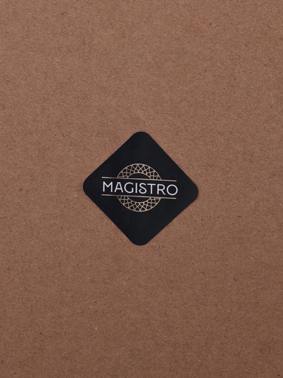 Тарелка Magistro «Грани», d=32.5, h=1.5 см, стекло, прозрачная