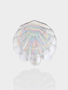 Блюдо сервировочное «Ракушка», 19×2 см, стекло, перламутр 10914849