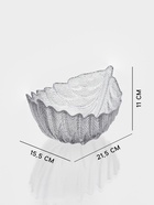 Набор салатников «Лист», 3 шт., размер 1 шт.: 21.5×15.5×11 см, стекло, прозрачный - фото 809290192